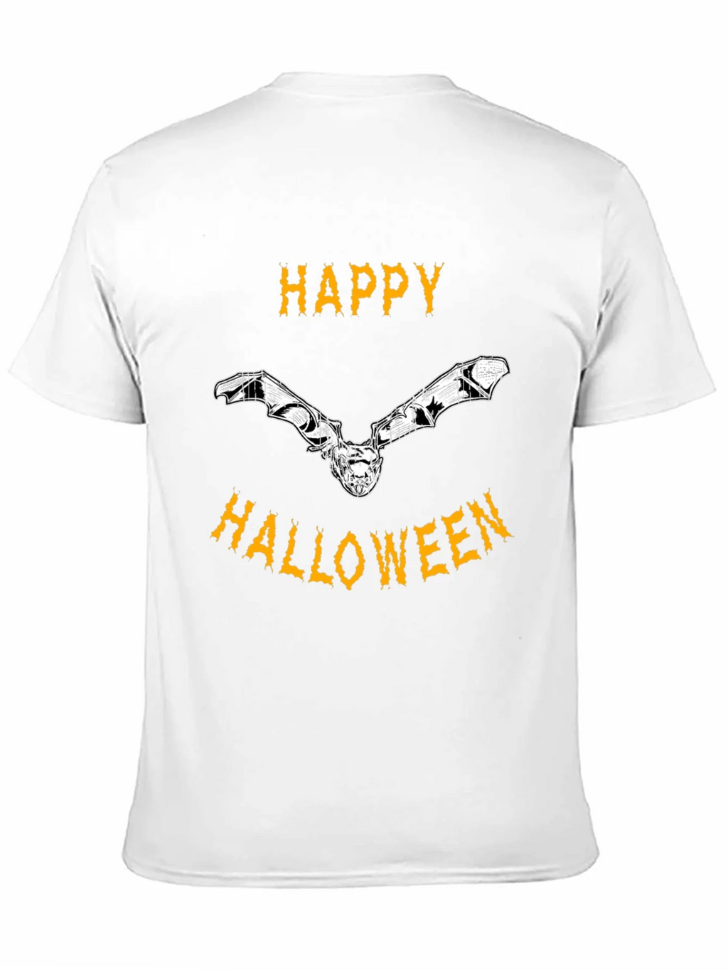 Happy Halloween Bat Graphic Tee product image 6