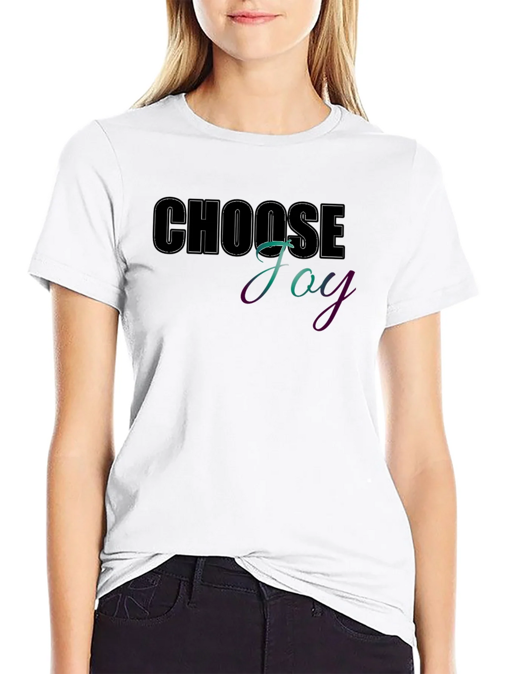 Choose Joy Graphic Tee - Positive Vibes product image 8