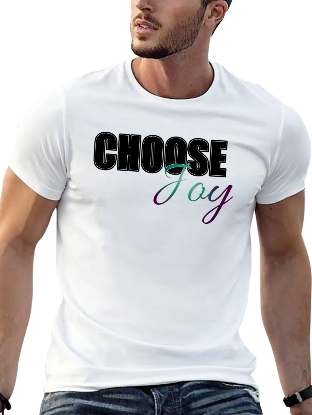 Choose Joy Graphic Tee - Positive Vibes product image 12