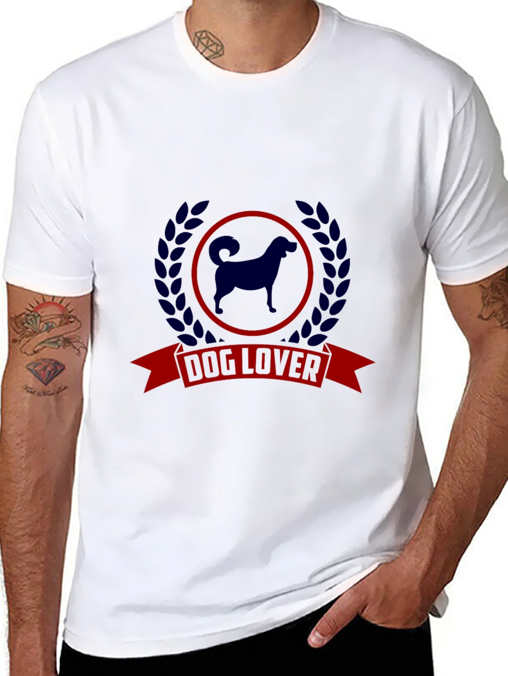 Dog Lover Tee - Stylish & Comfortable Black T-Shirt product image 7
