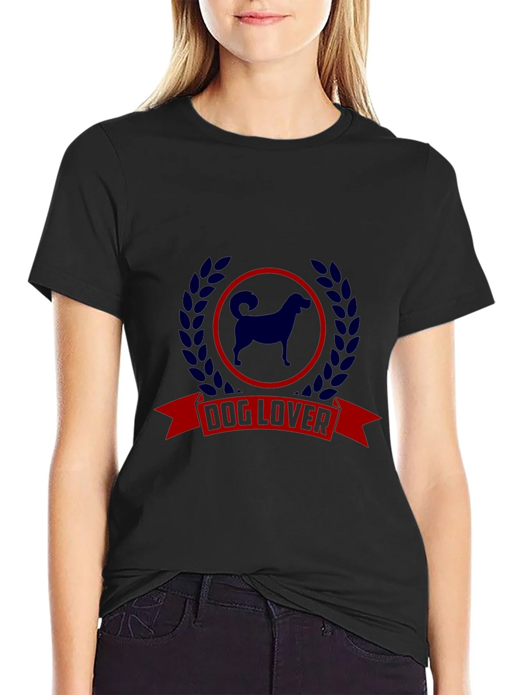 Dog Lover Tee - Stylish & Comfortable Black T-Shirt product image 2