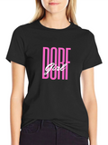 Dope Girl T-Shirt - Black Cotton Tee product image 1