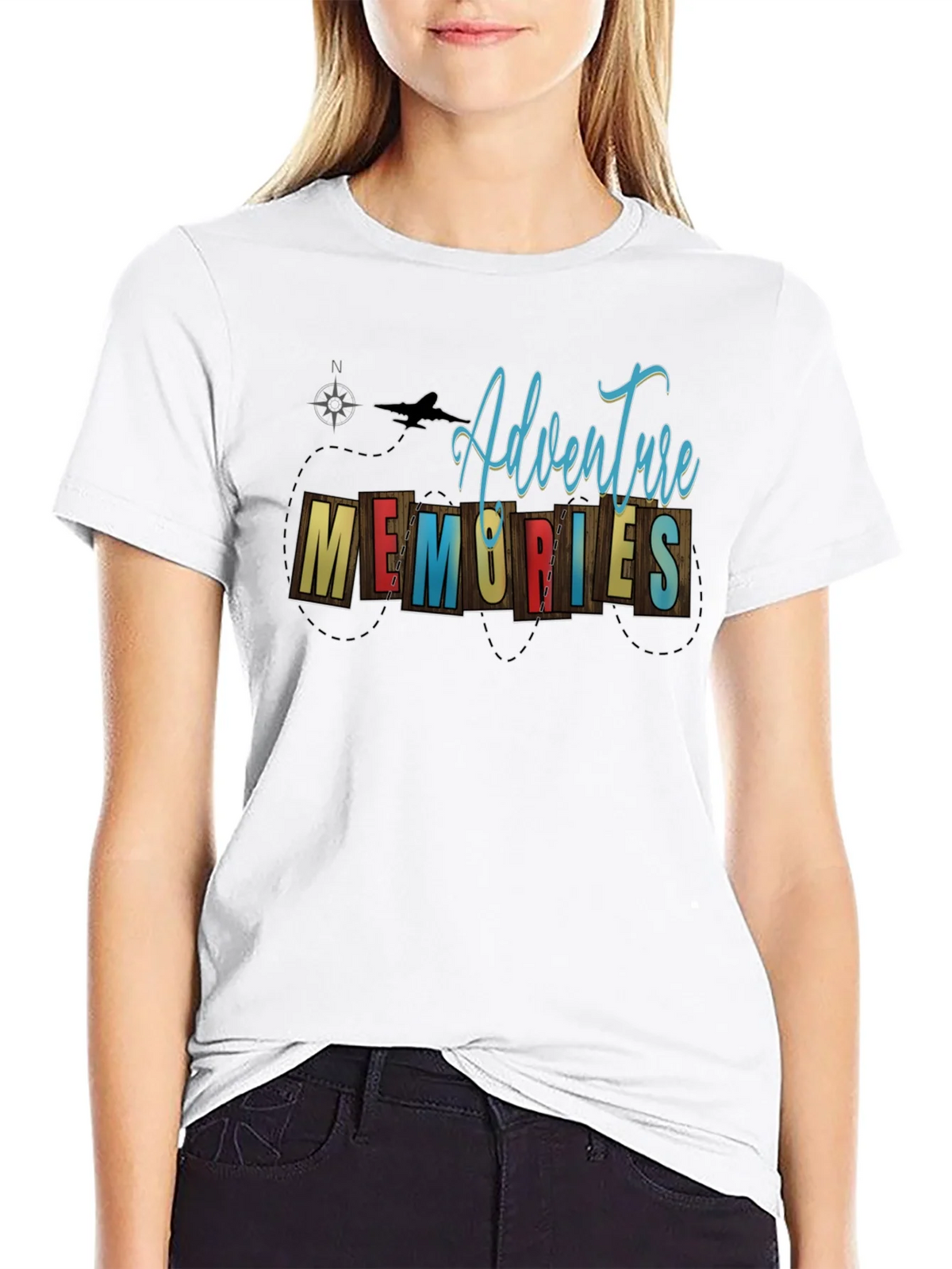 Adventure Memories Black T-Shirt product image 4