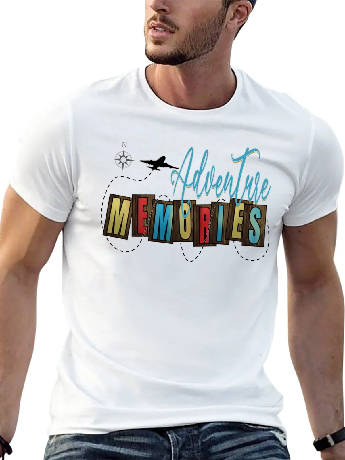 Adventure Memories Black T-Shirt product image 6