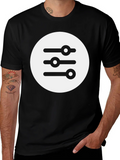 Graphic Tee: Equalizer Design Black T-Shirt product image 1