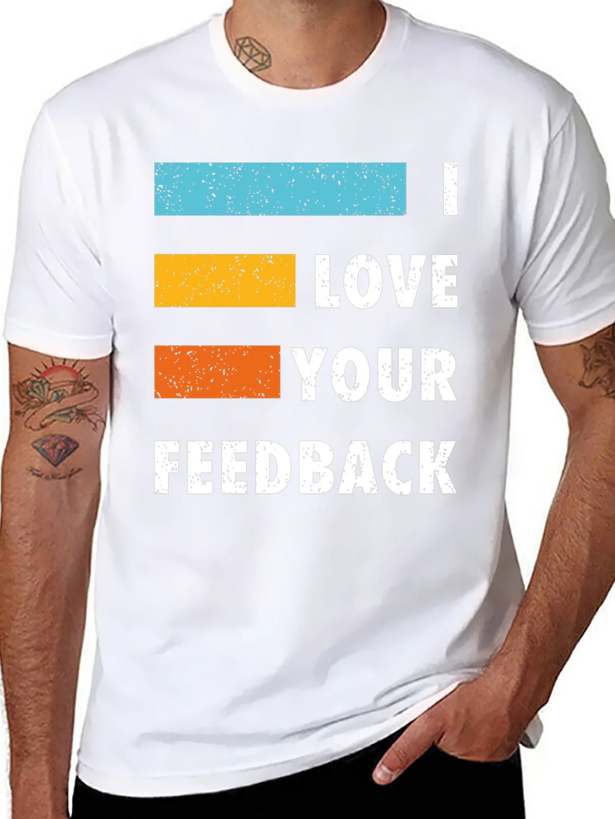 I Love Your Feedback Graphic Tee product image 7