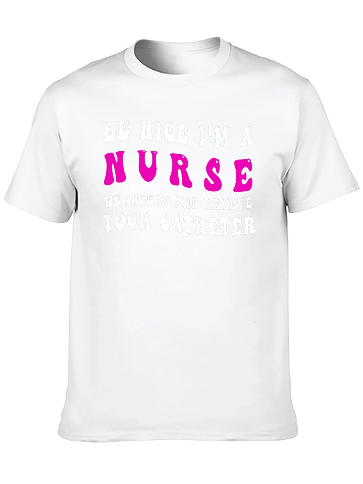 Funny Nurse Catheter T-Shirt product image 9
