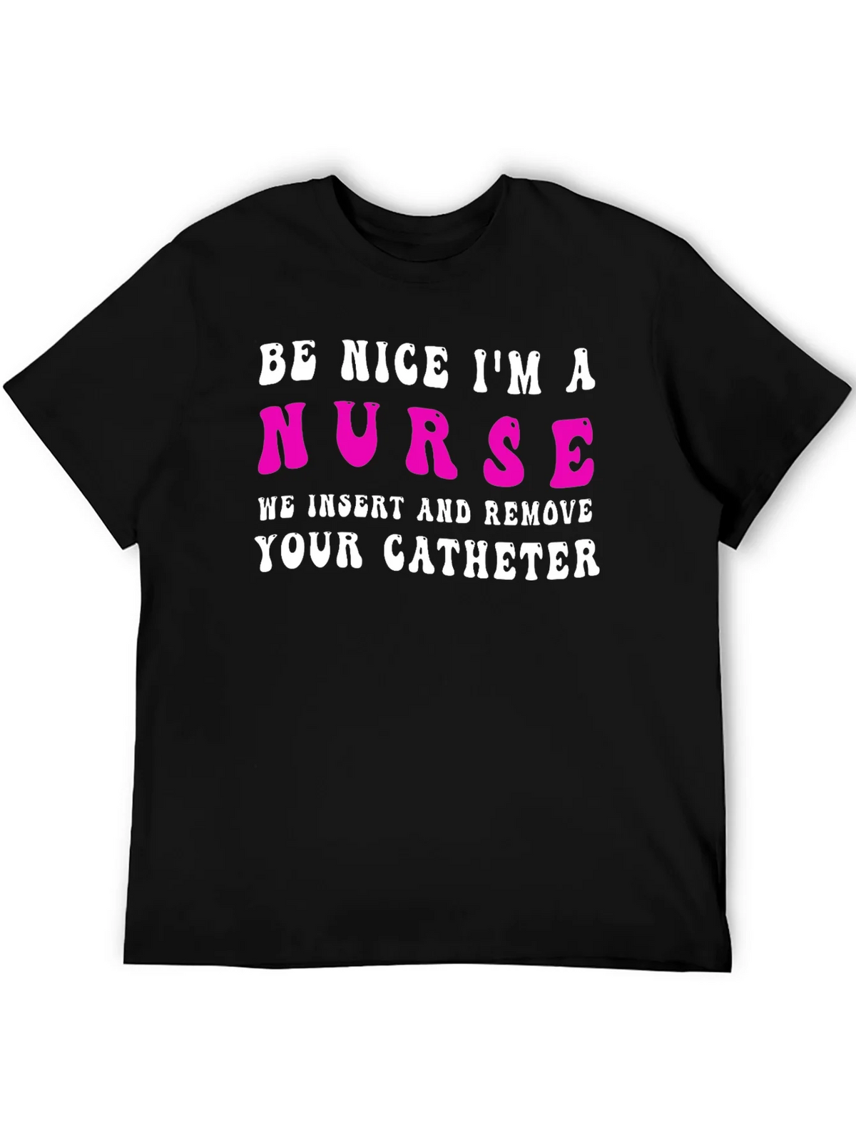 Funny Nurse Catheter T-Shirt product image 5