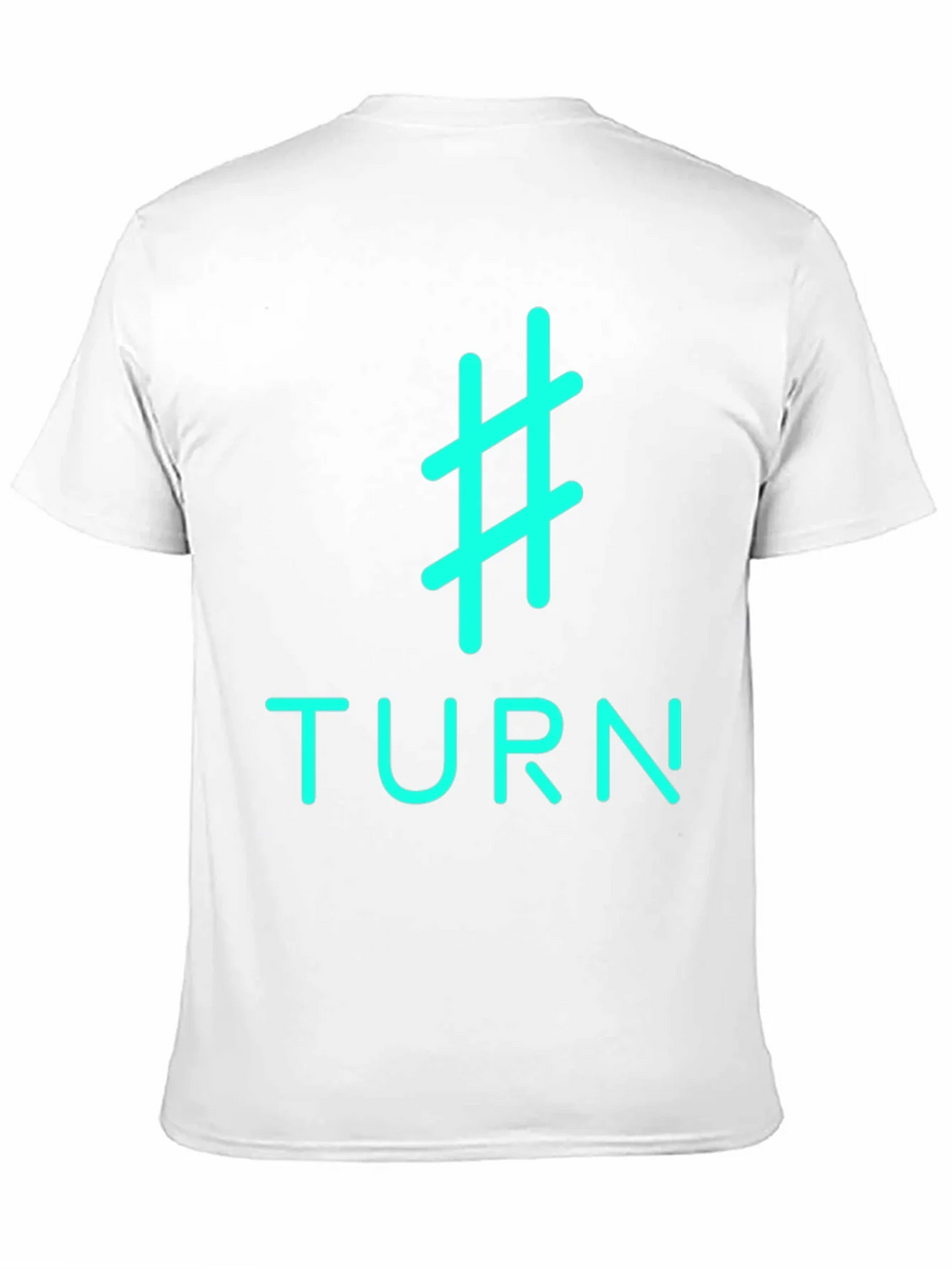 Hashtag Turn Graphic Tee - Black Cotton product image 10
