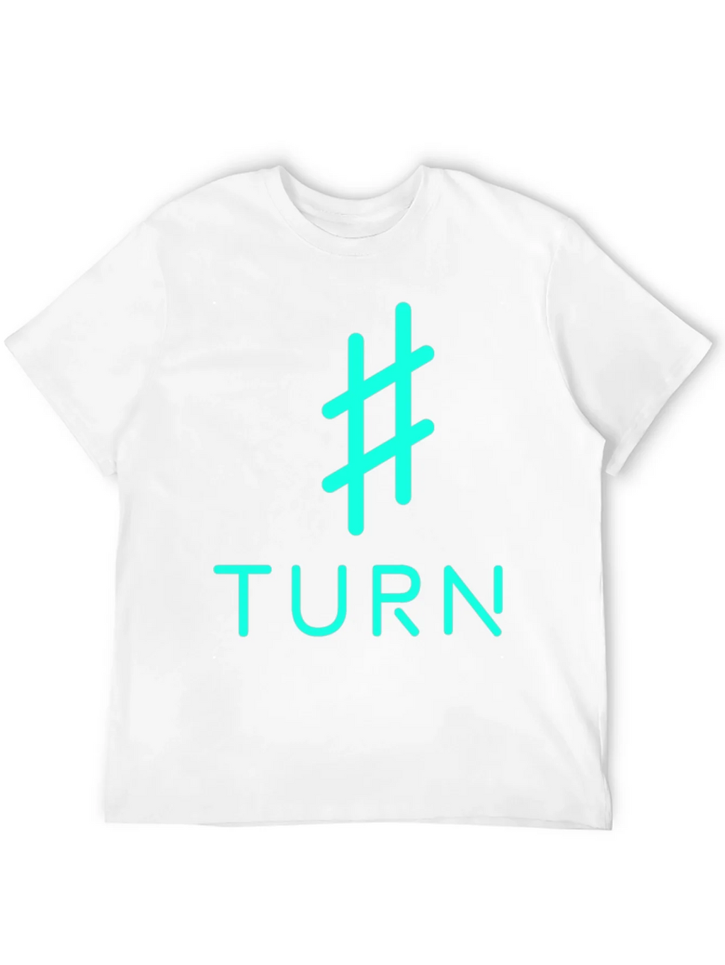 Hashtag Turn Graphic Tee - Black Cotton product image 11