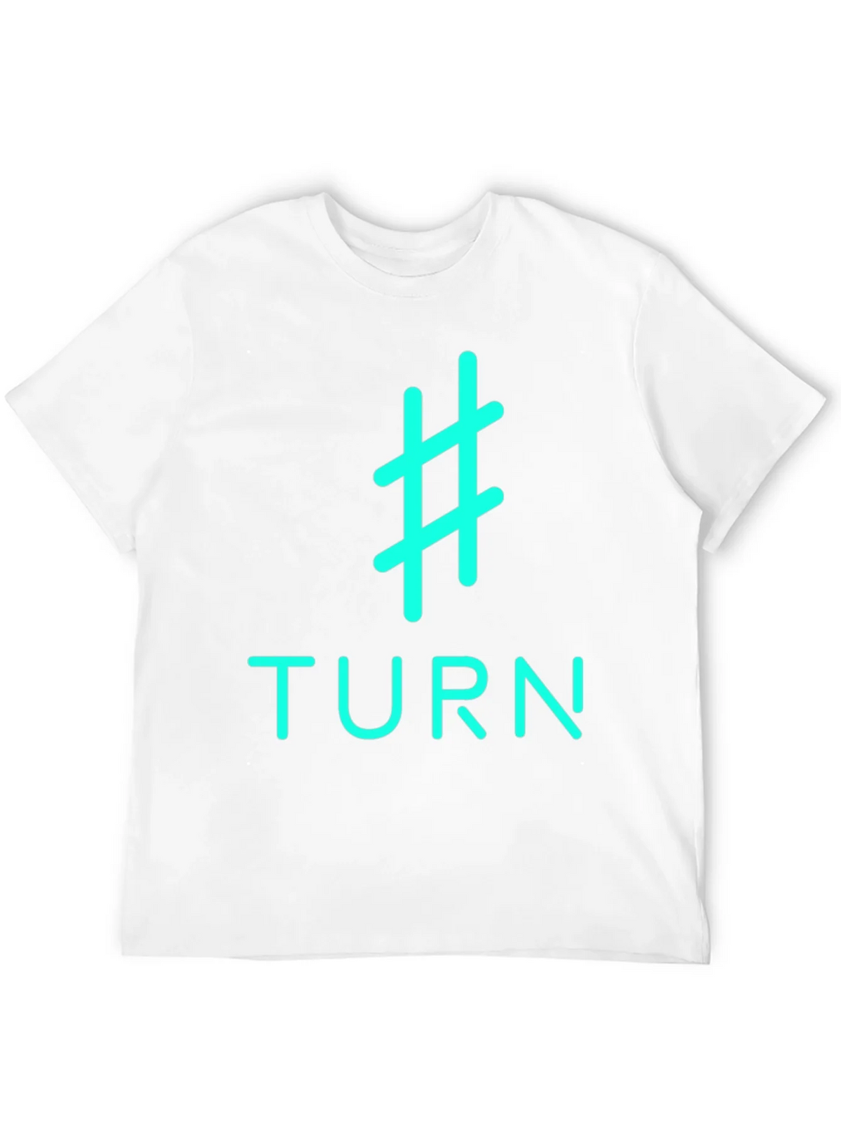 Hashtag Turn Graphic Tee - Black Cotton product image 11