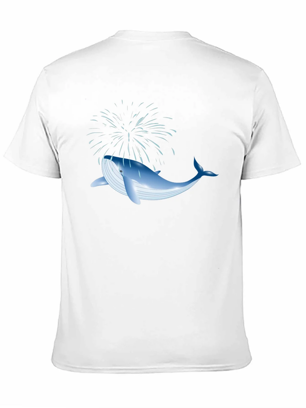 Whale Fireworks Graphic Tee - Black Cotton Blend product image 10
