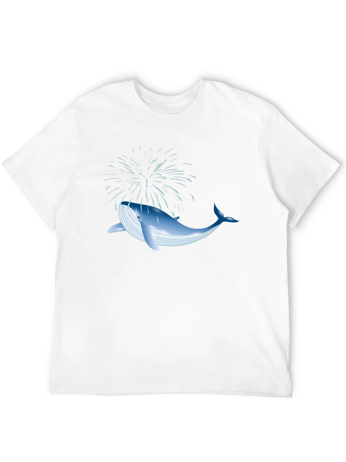 Whale Fireworks Graphic Tee - Black Cotton Blend product image 11