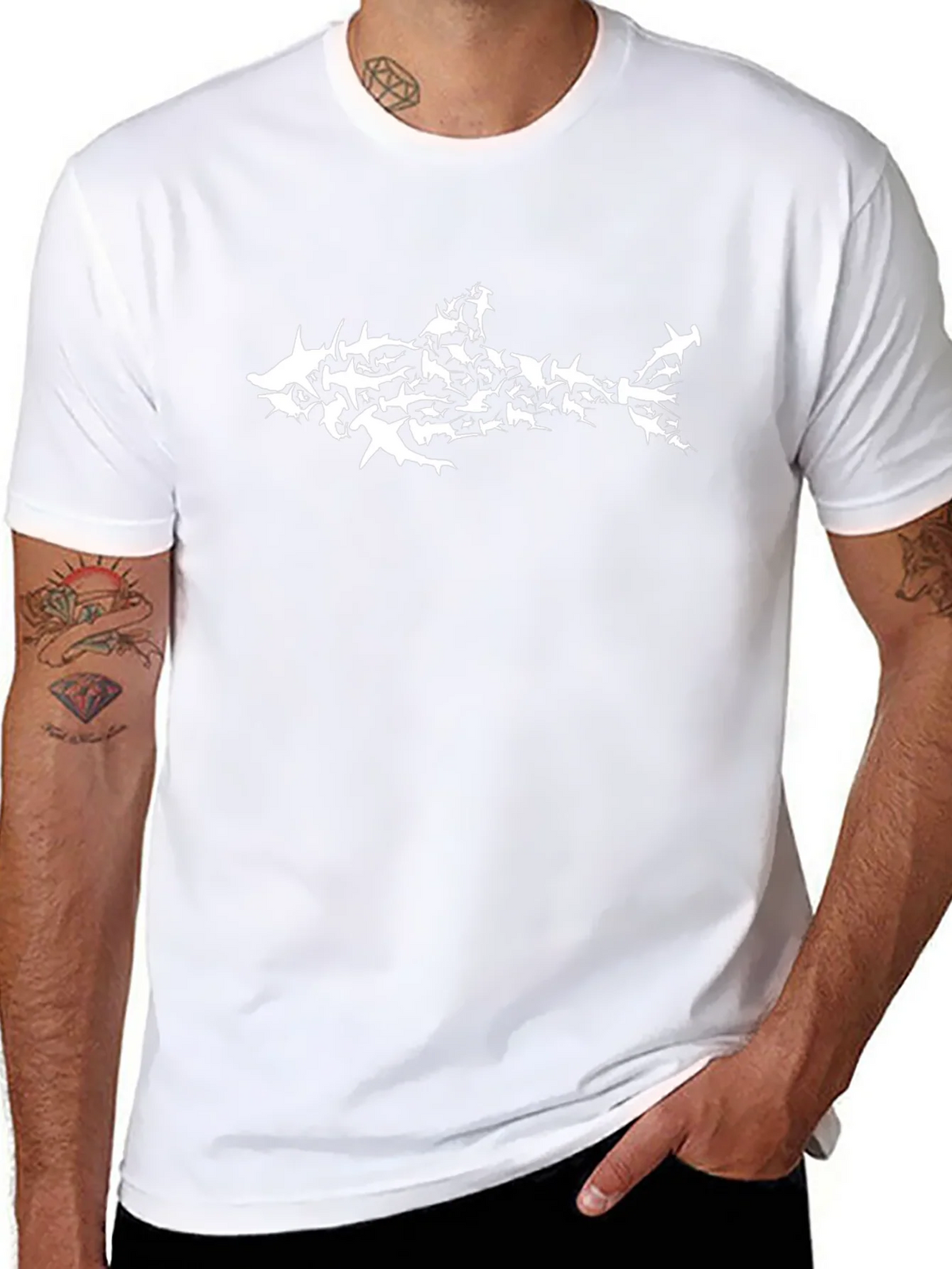 Shark Attack T-Shirt - Marine Life Graphic Tee product image 6
