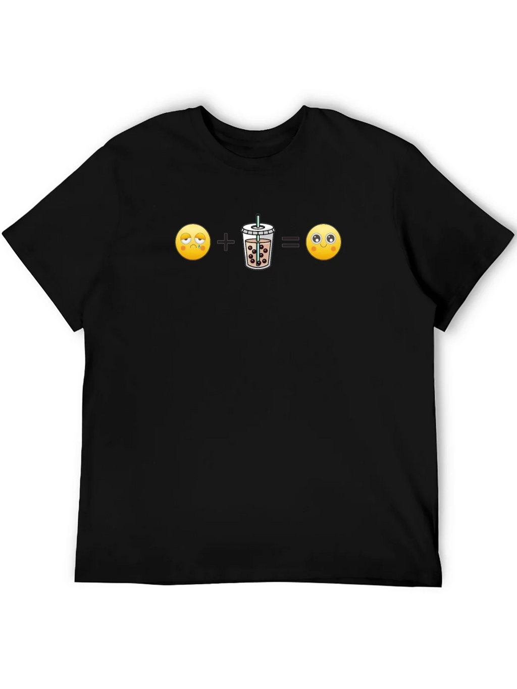Boba Tea Equation Graphic Tee - Black product image 5