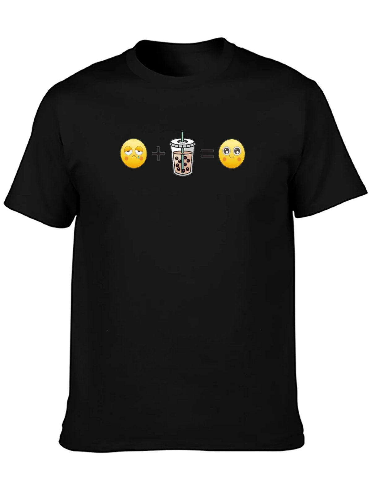 Boba Tea Equation Graphic Tee - Black product image 3
