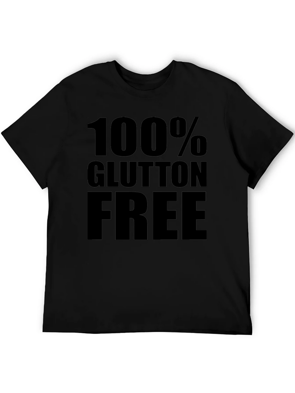 100% Gluten Free Black Graphic Tee product image 5