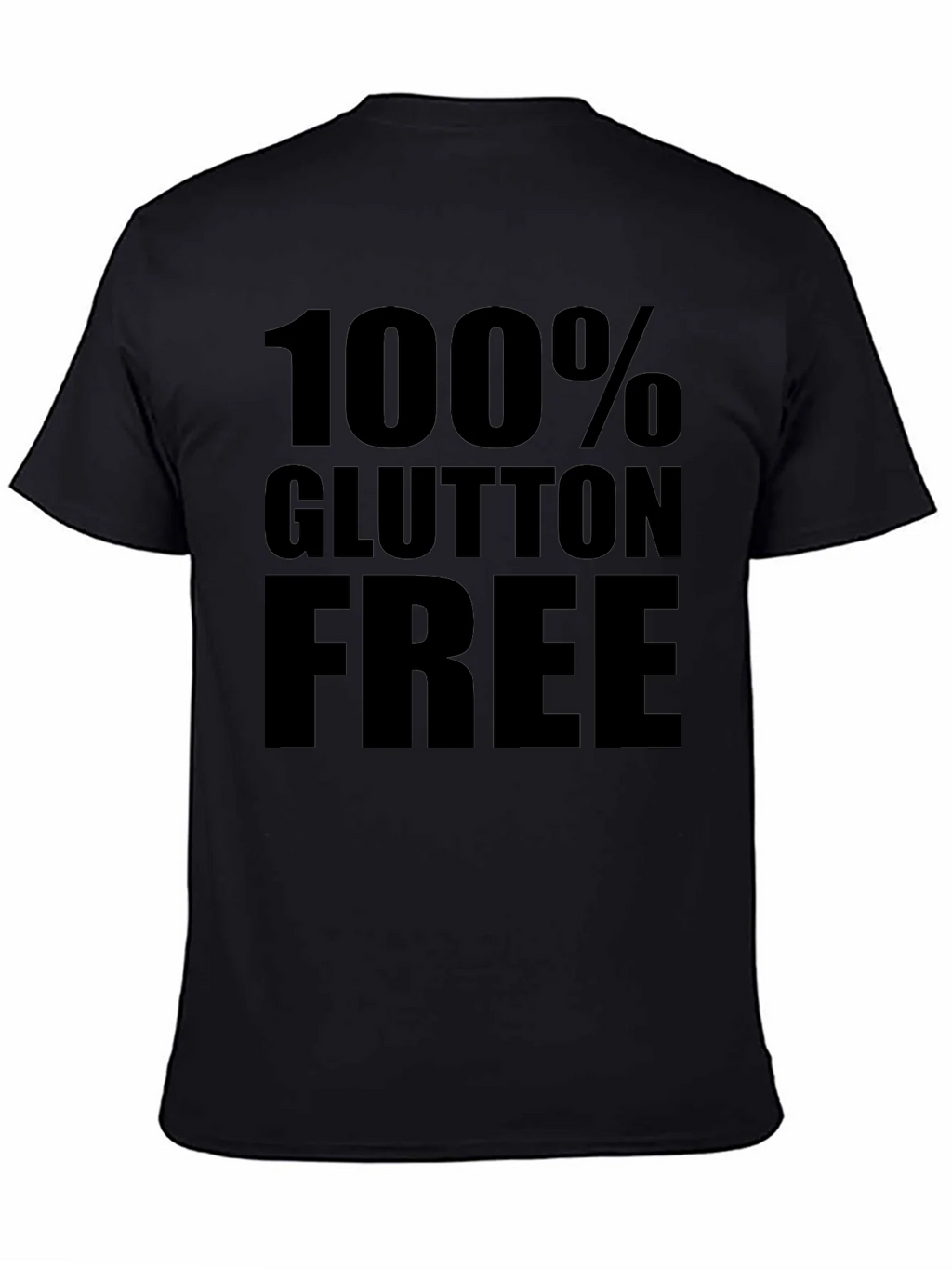 100% Gluten Free Black Graphic Tee product image 4