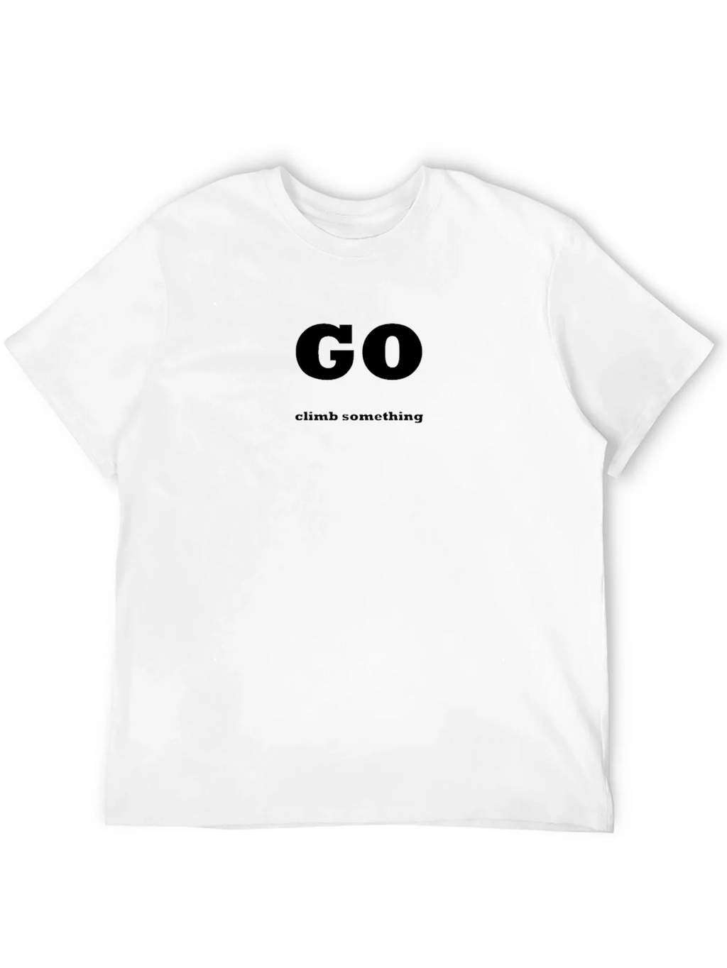 Go Climb Something Black Graphic T-Shirt product image 10