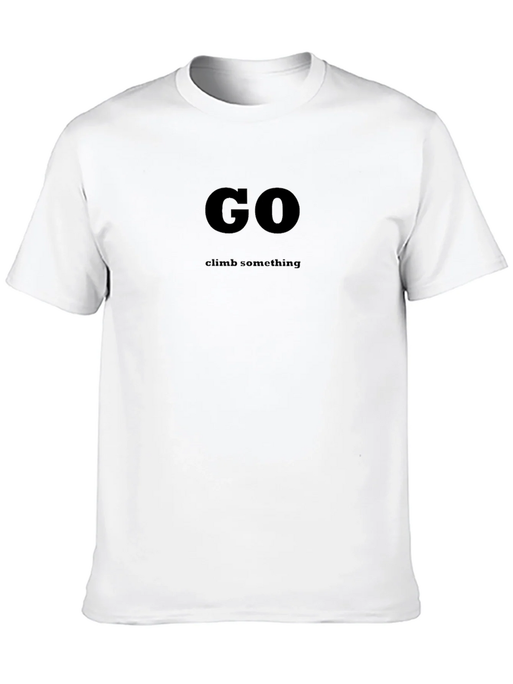 Go Climb Something Black Graphic T-Shirt product image 8