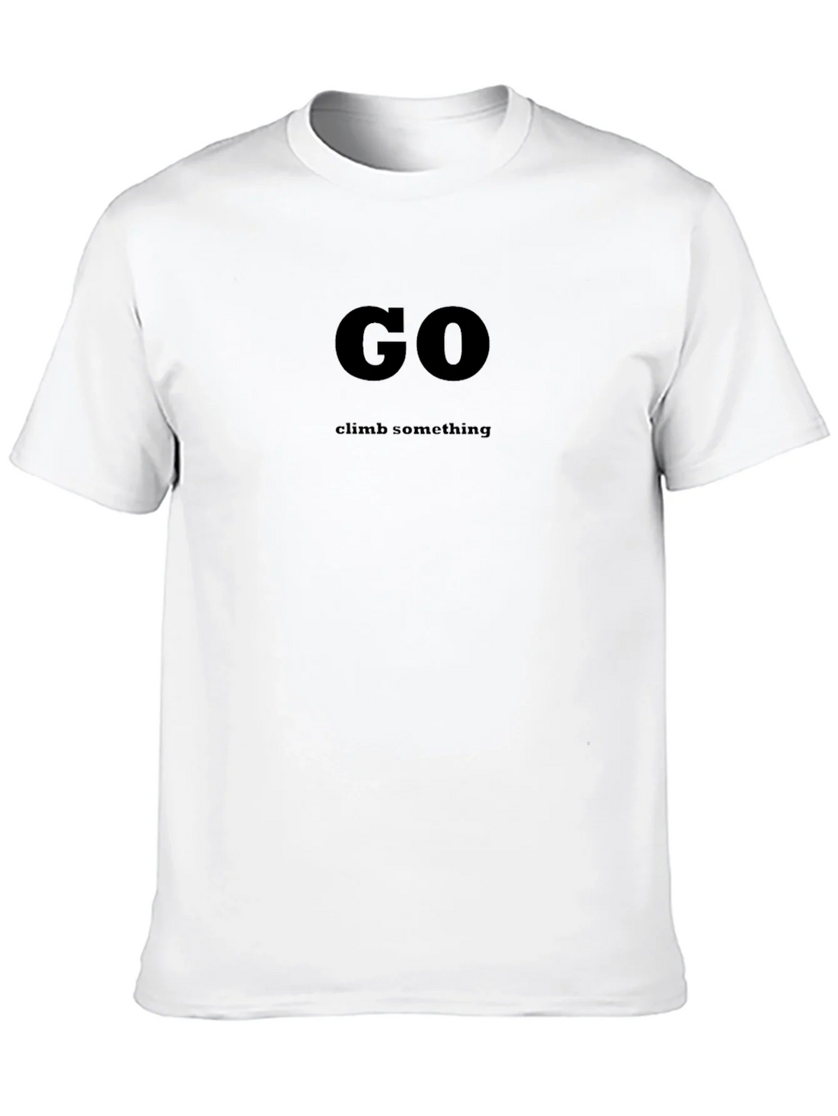Go Climb Something Black Graphic T-Shirt product image 8