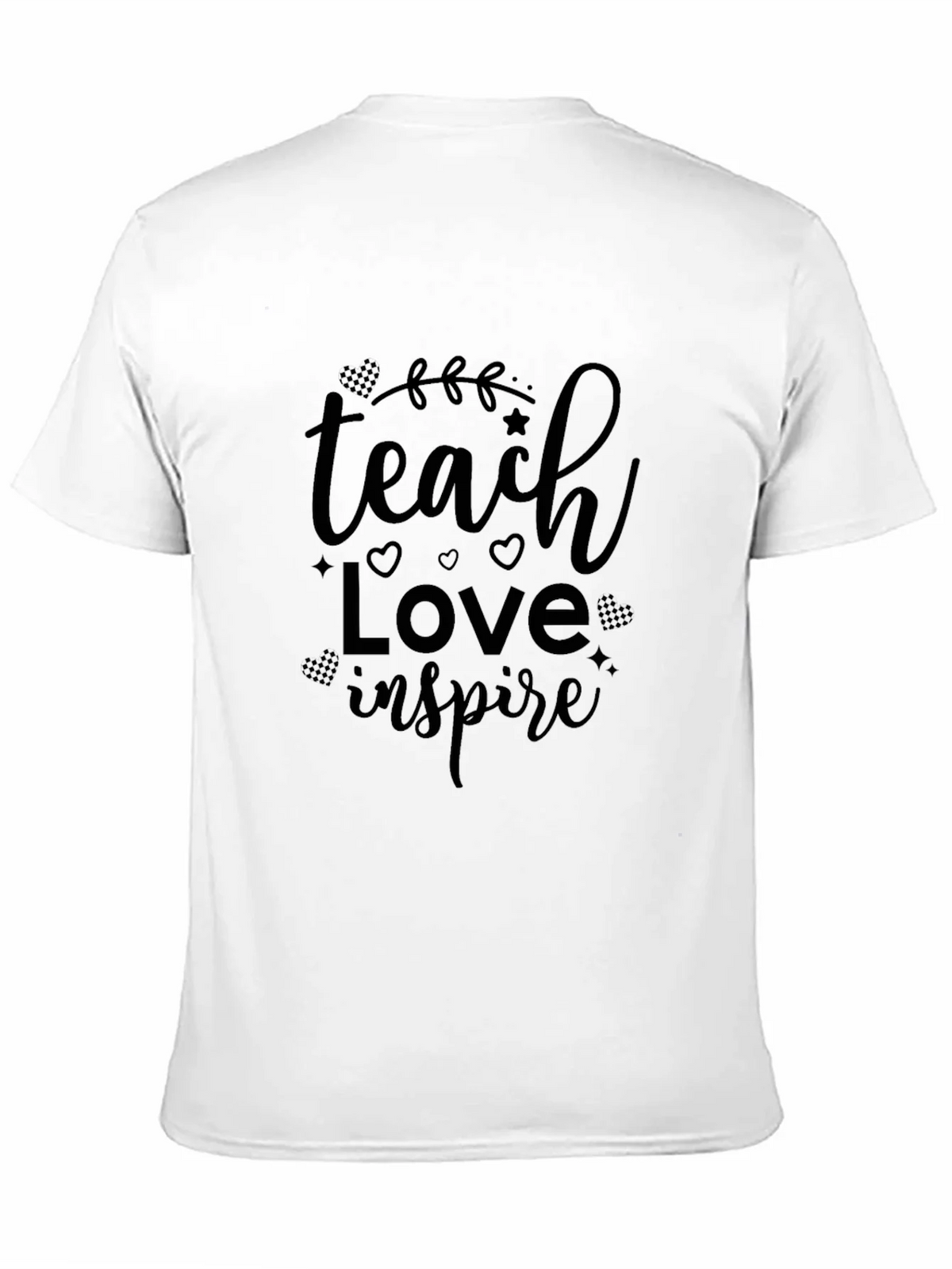 Teach Love Inspire Black Graphic Tee product image 10