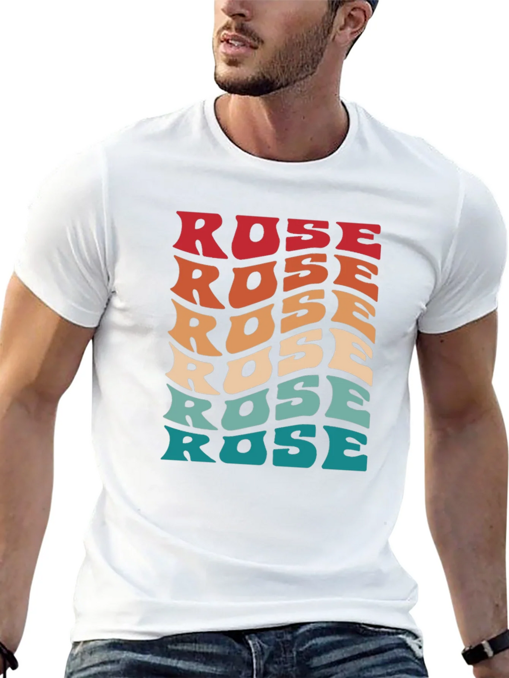 Retro Rose Graphic Tee - Unisex product image 5