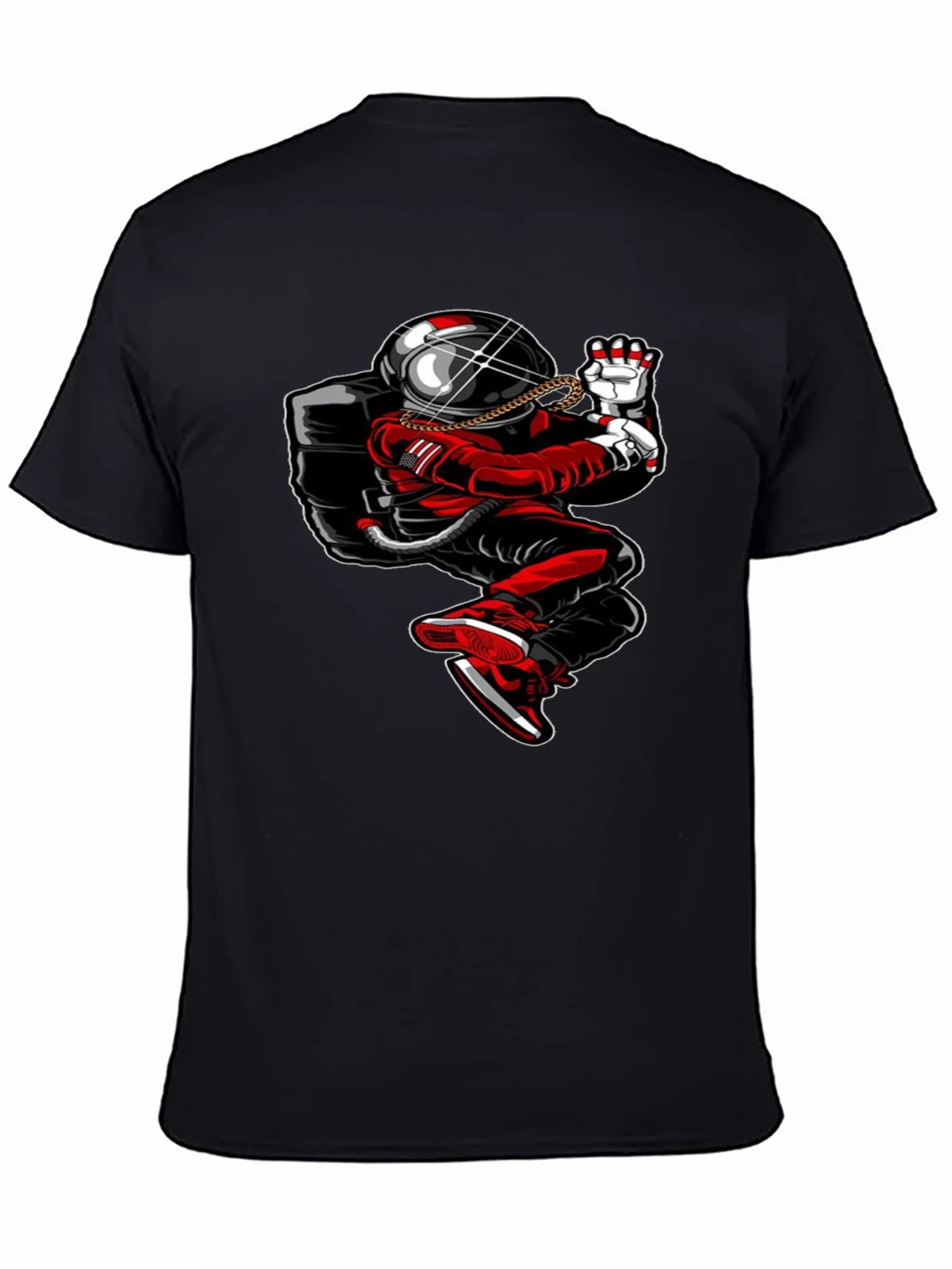 Astronaut Drip T-Shirt - Streetwear Space Tee product image 4
