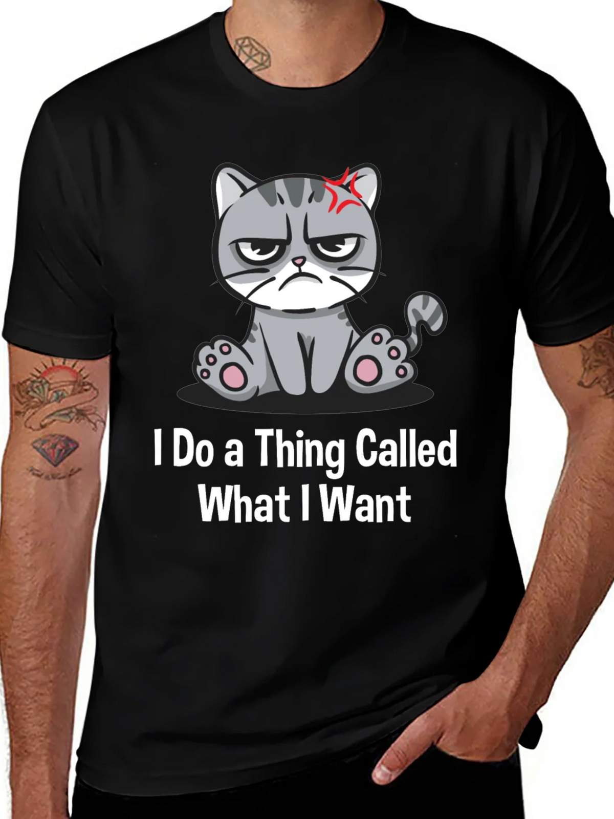 Grumpy Cat T-Shirt - I Do What I Want product image 1
