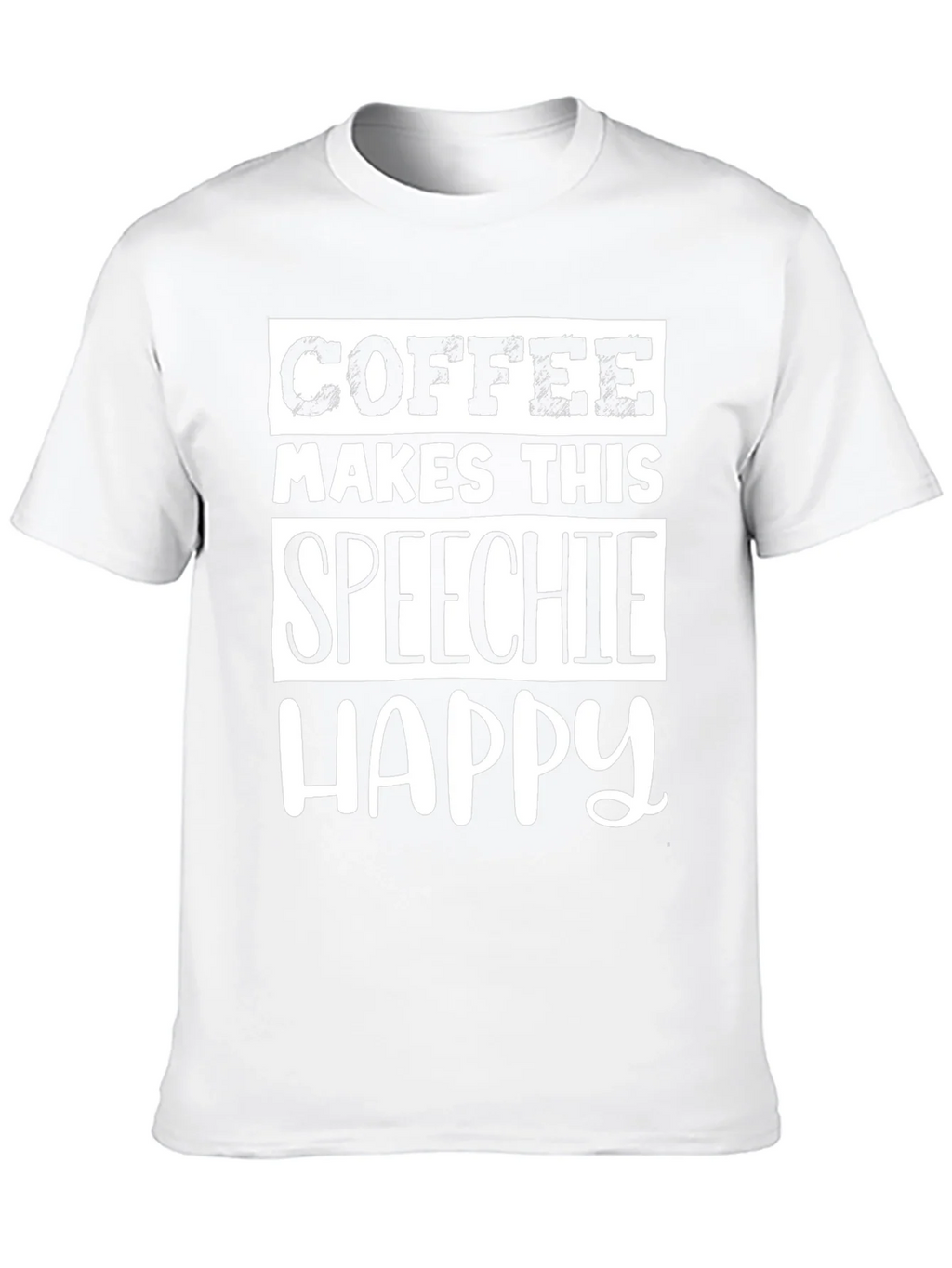 Coffee Makes This Speechie Happy - Graphic Tee product image 9