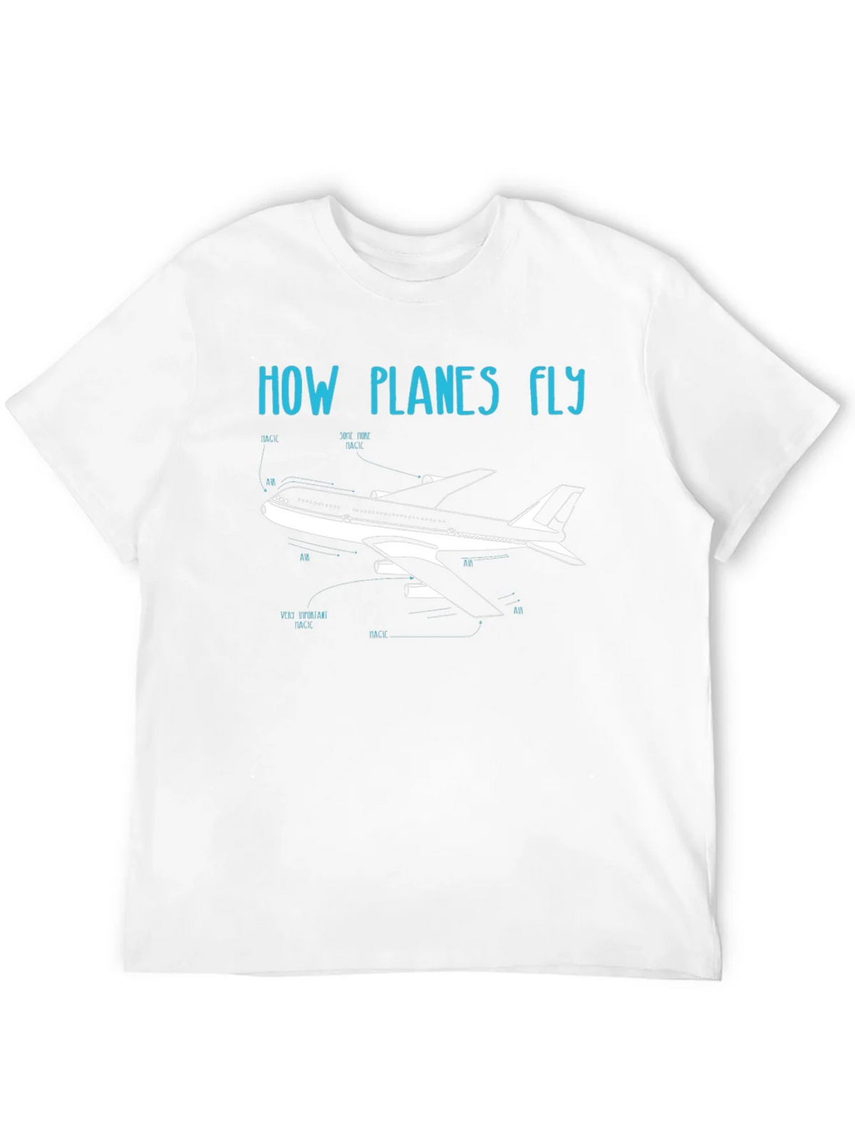 How Planes Fly Graphic T-Shirt product image 11