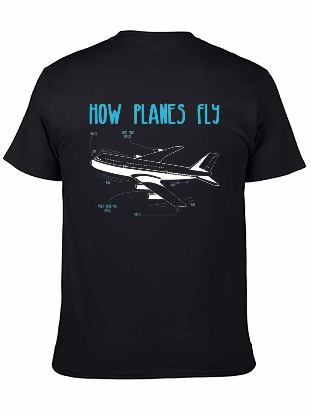 How Planes Fly Graphic T-Shirt product image 4