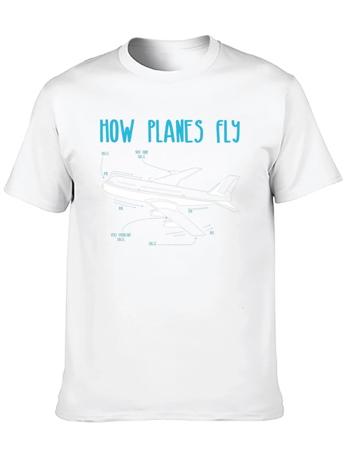 How Planes Fly Graphic T-Shirt product image 9