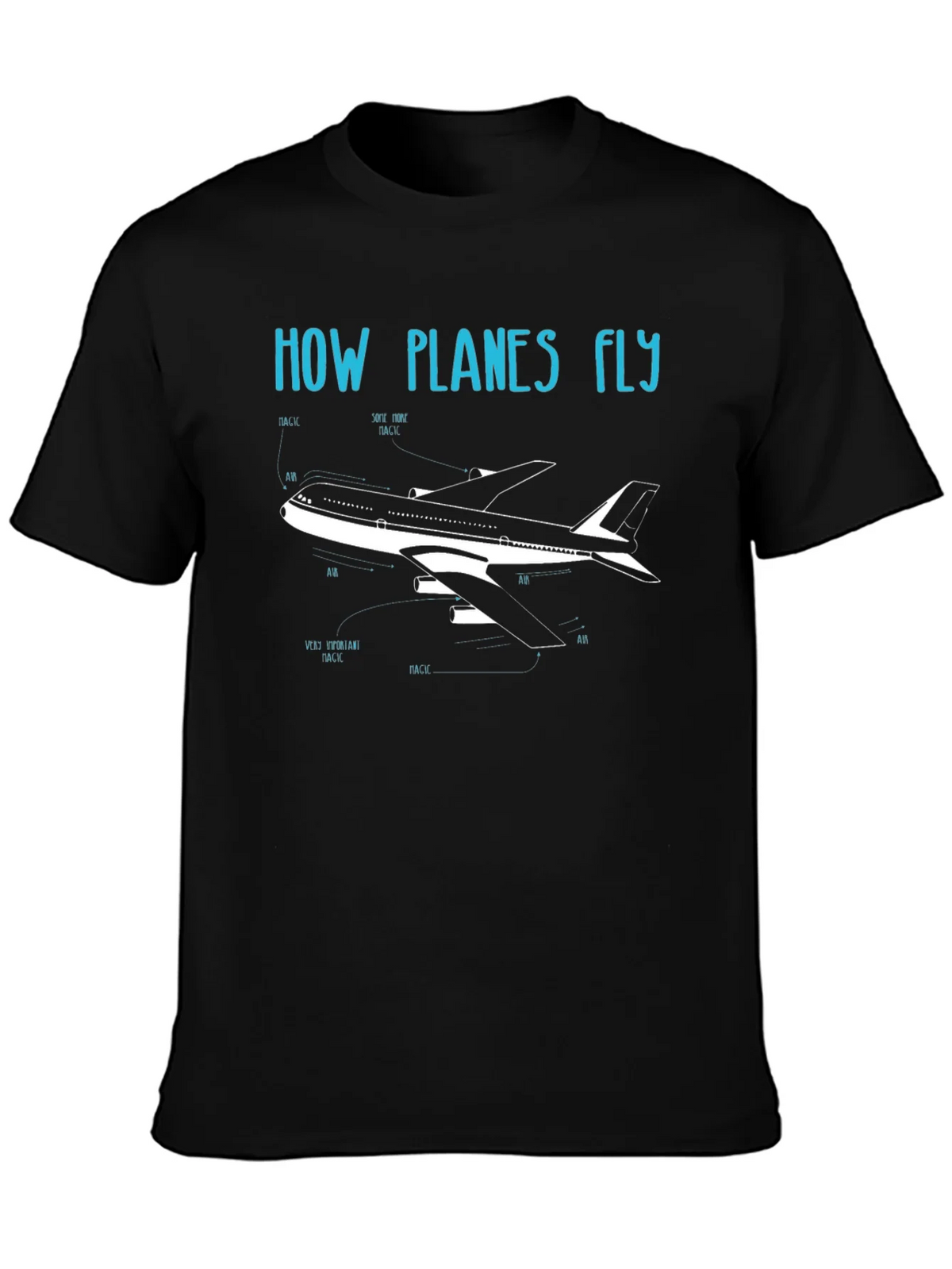 How Planes Fly Graphic T-Shirt product image 3