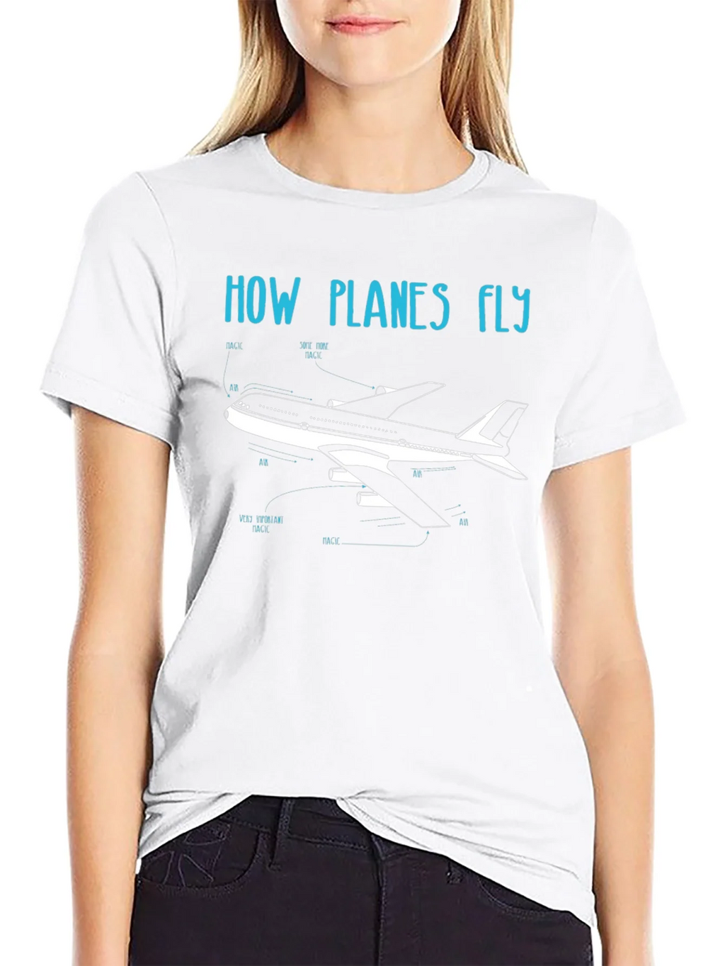 How Planes Fly Graphic T-Shirt product image 8