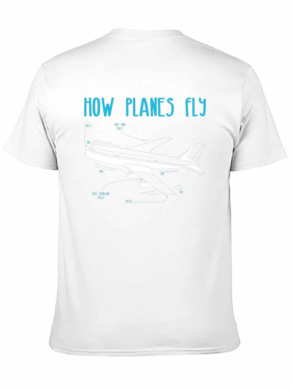 How Planes Fly Graphic T-Shirt product image 10