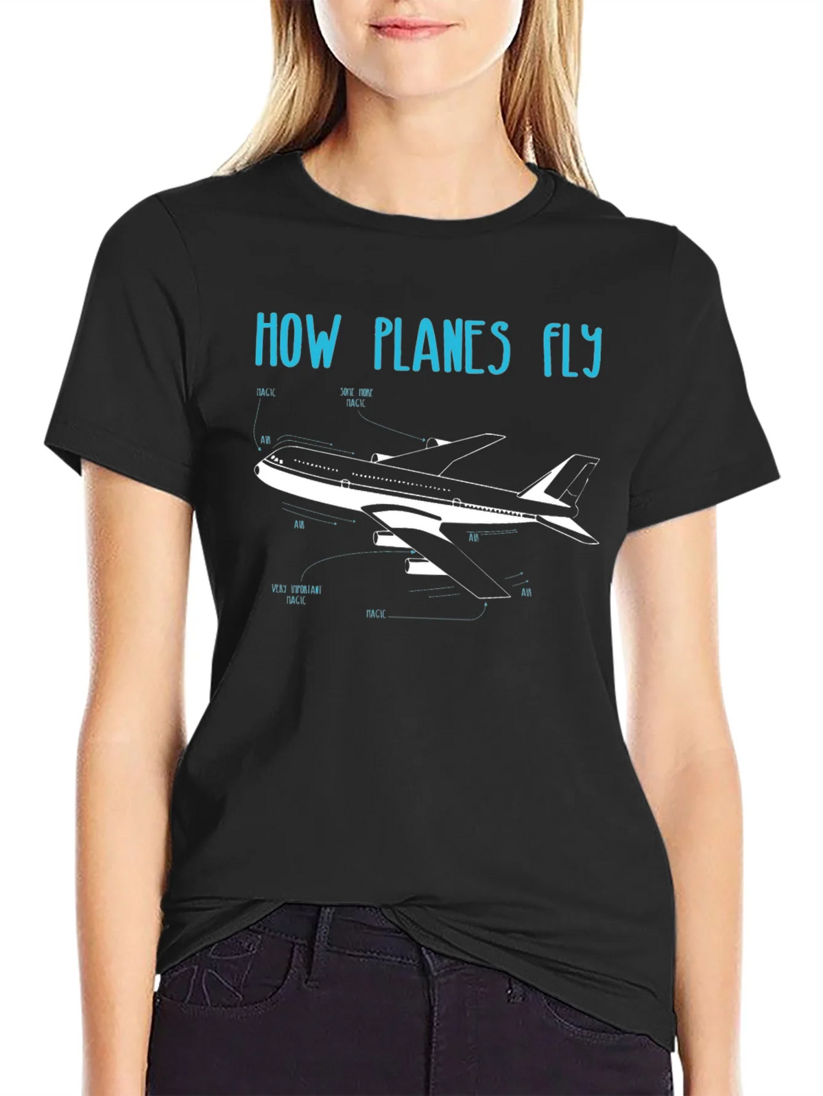 How Planes Fly Graphic T-Shirt product image 2
