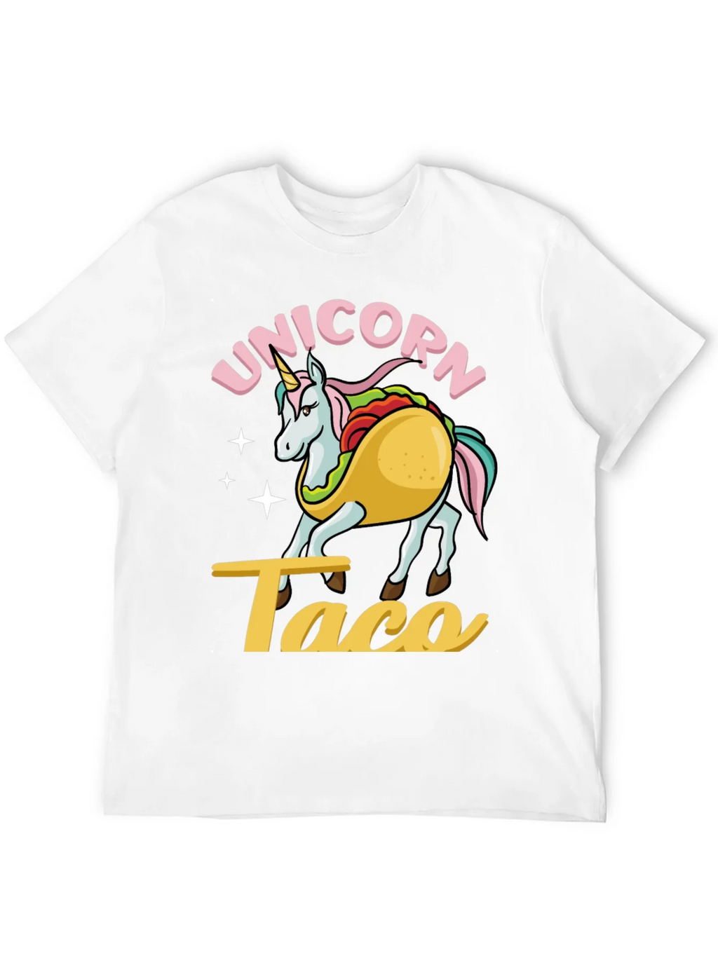 Unicorn Taco Graphic T-Shirt - Novelty Funny Food Tee product image 11