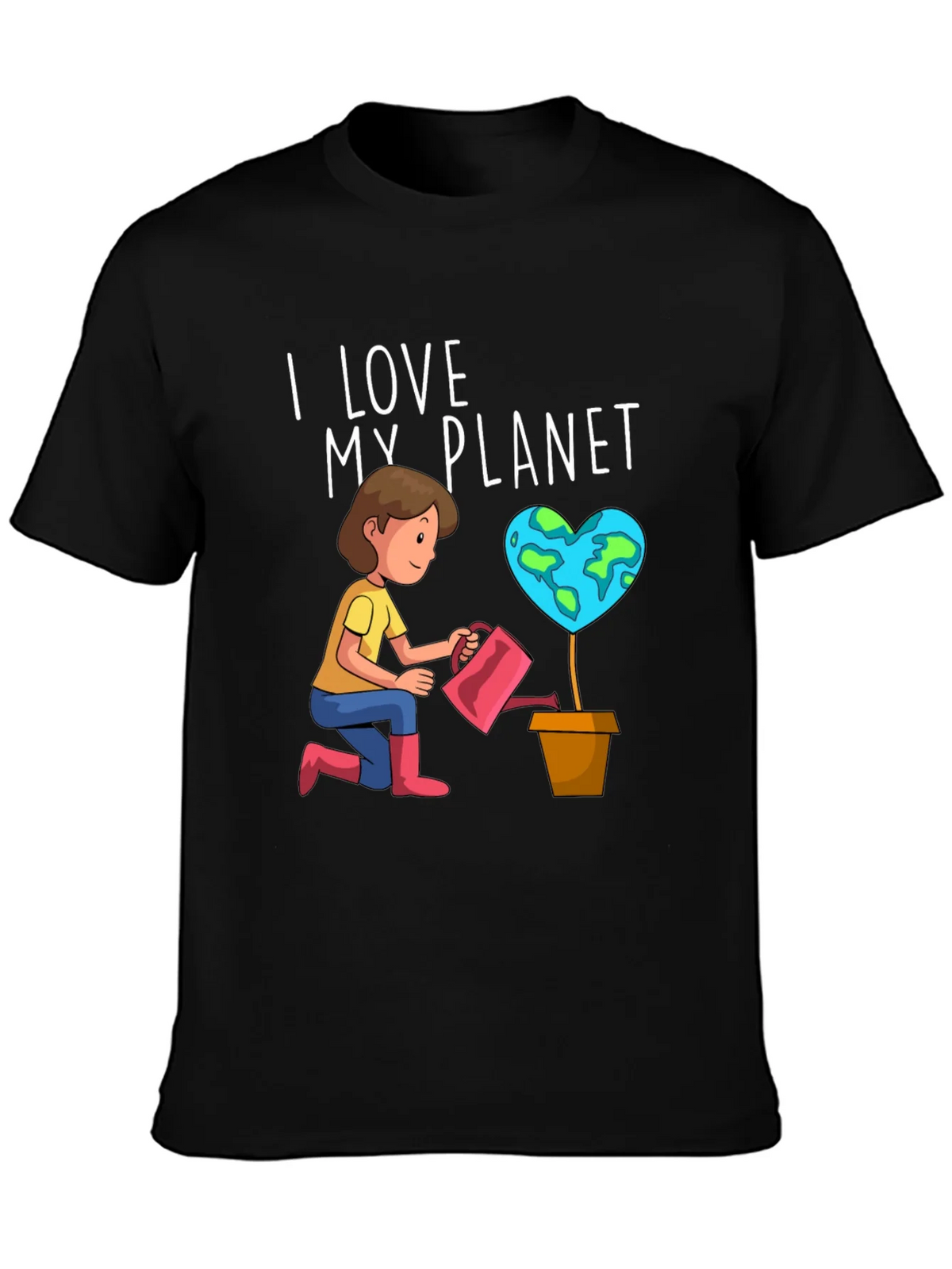 I Love My Planet Graphic Tee - Earth Day Shirt product image 3