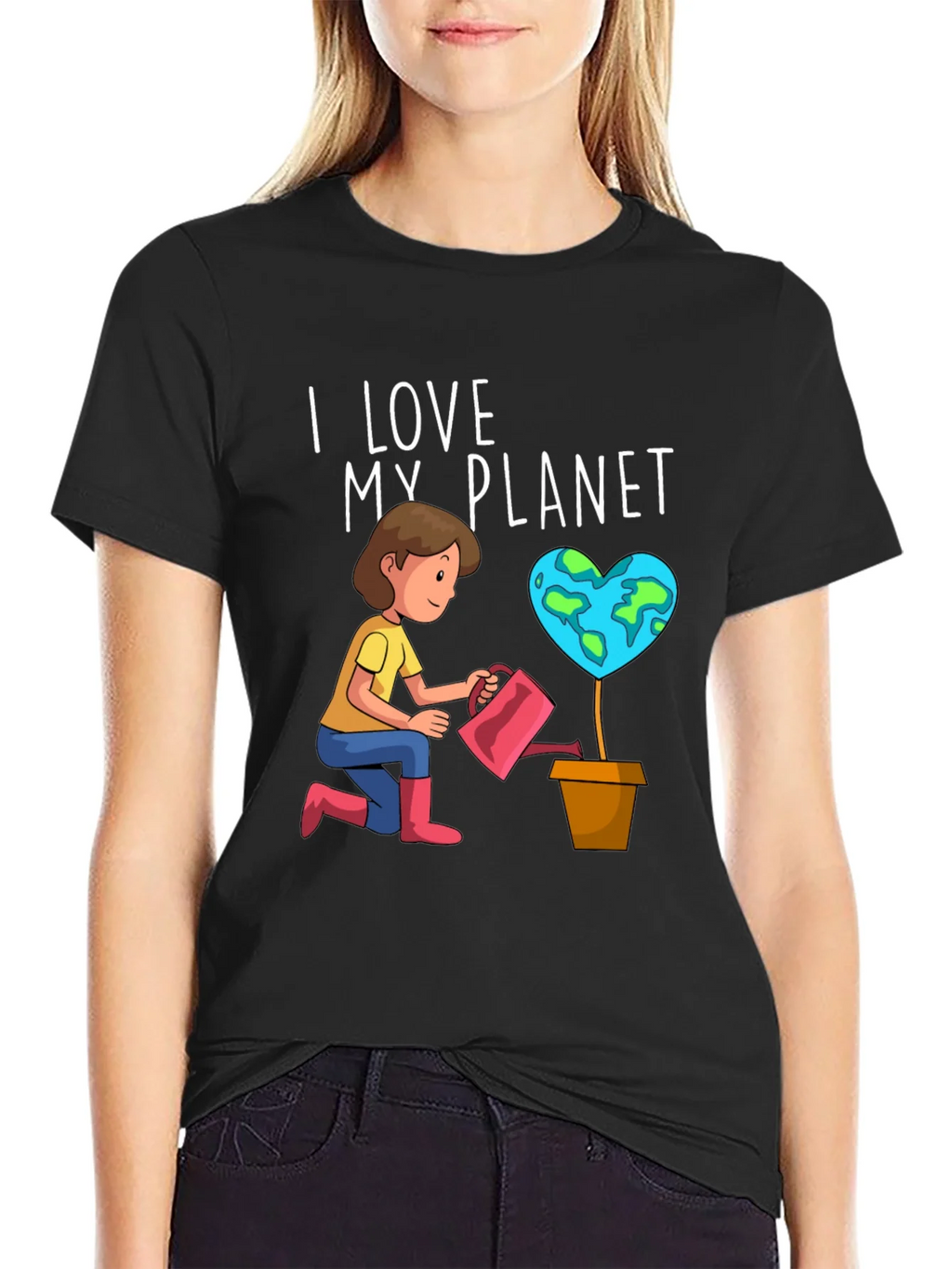 I Love My Planet Graphic Tee - Earth Day Shirt product image 2