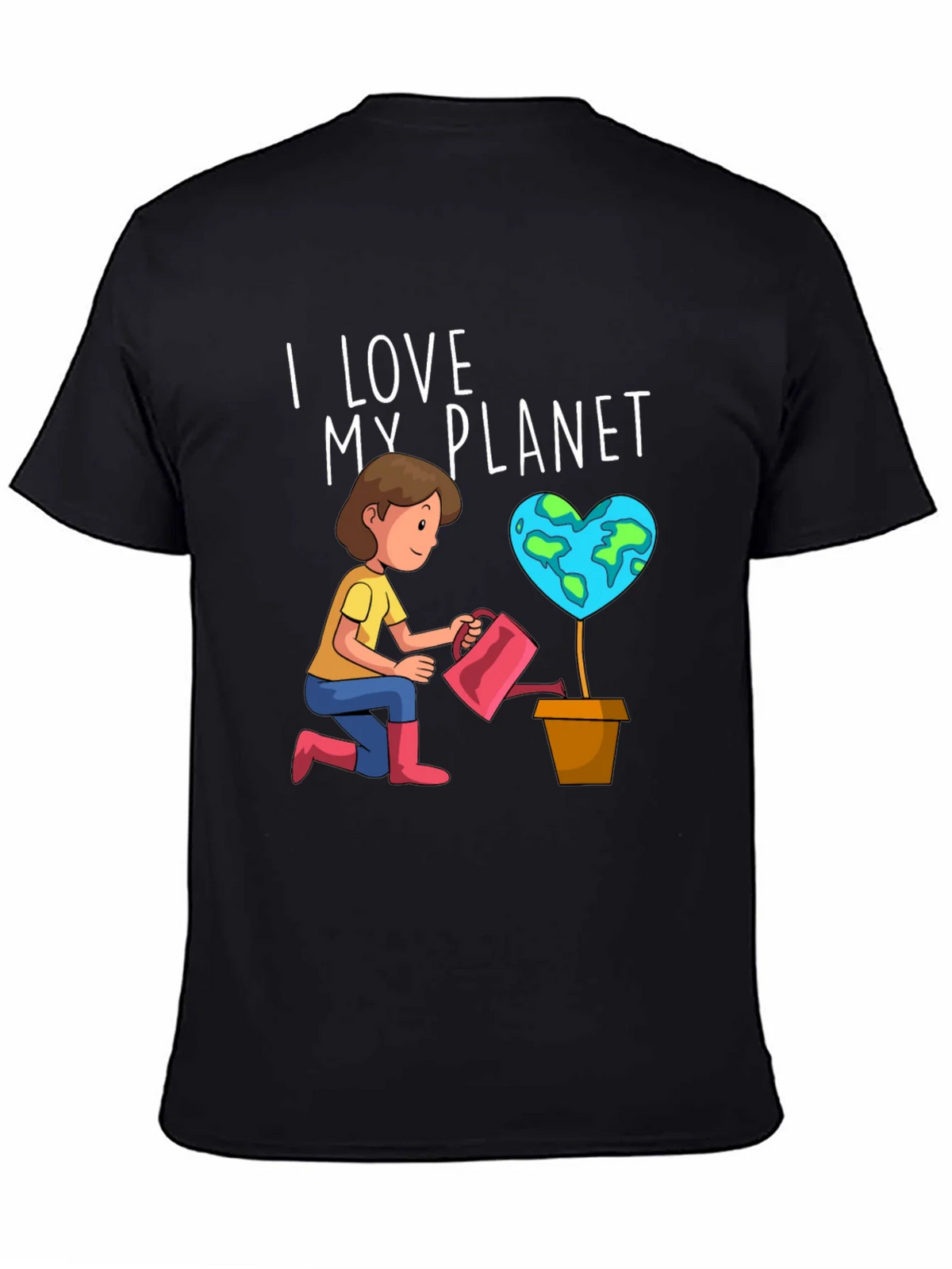 I Love My Planet Graphic Tee - Earth Day Shirt product image 4