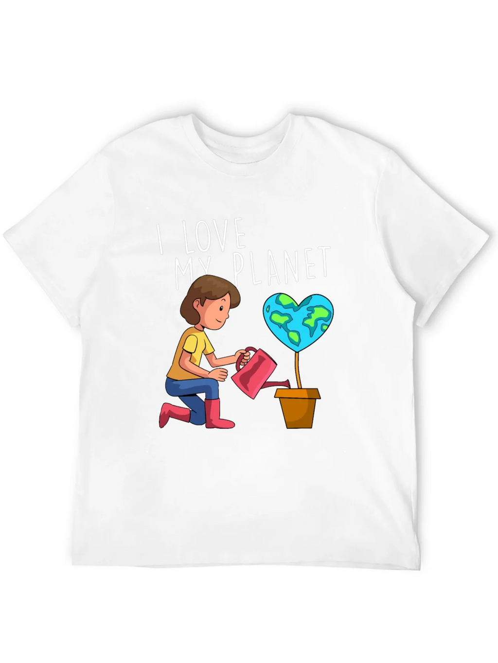 I Love My Planet Graphic Tee - Earth Day Shirt product image 10