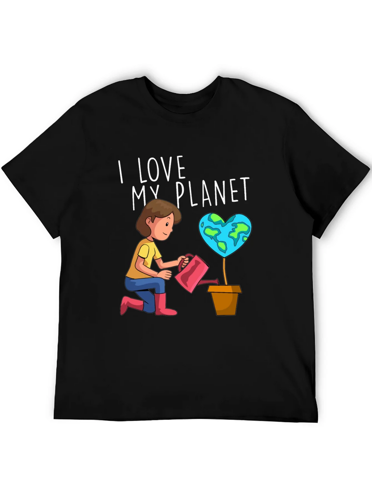 I Love My Planet Graphic Tee - Earth Day Shirt product image 5