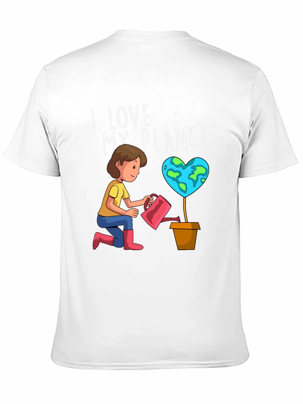 I Love My Planet Graphic Tee - Earth Day Shirt product image 9