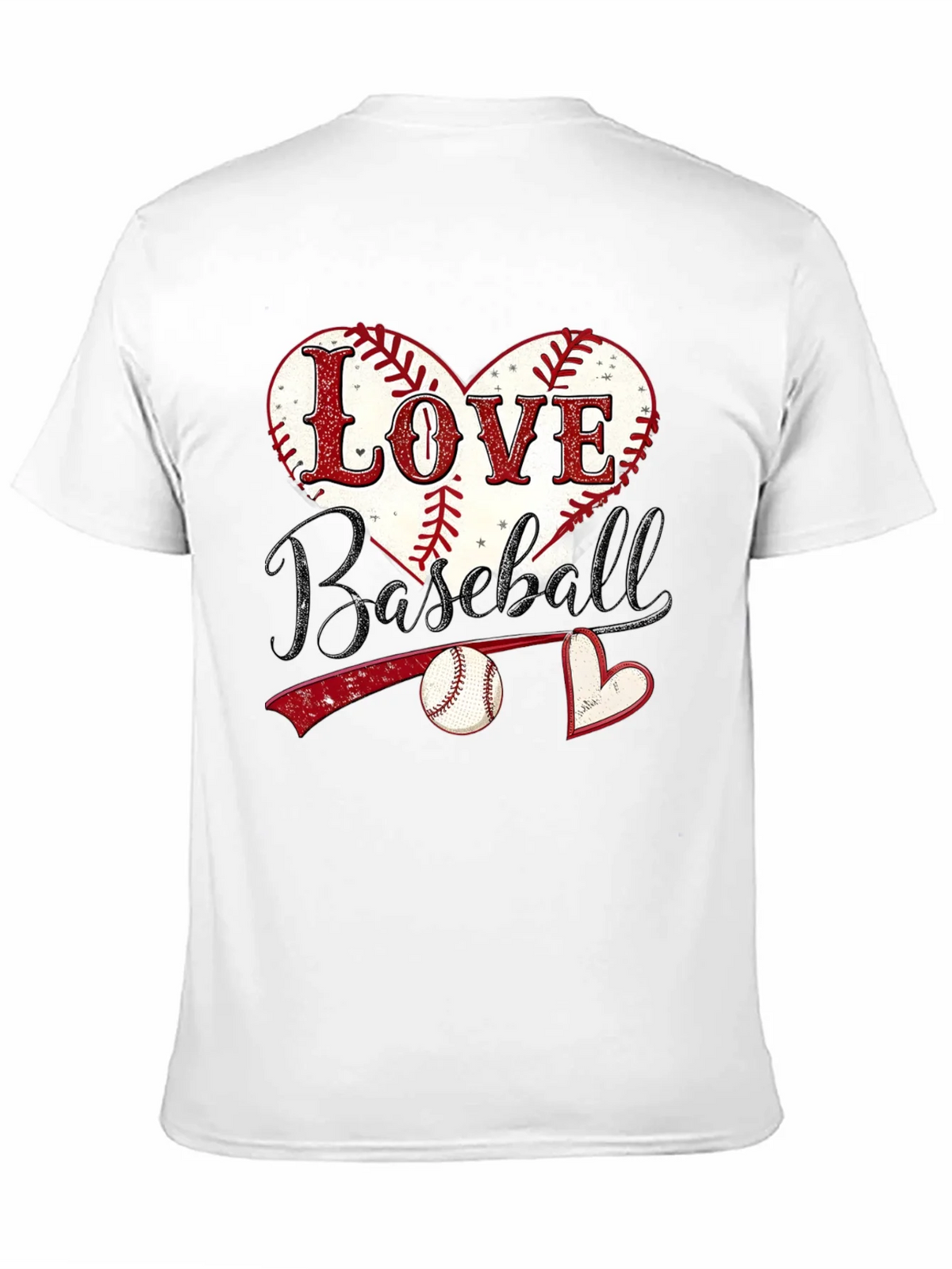 Love Baseball Graphic T-Shirt product image 9