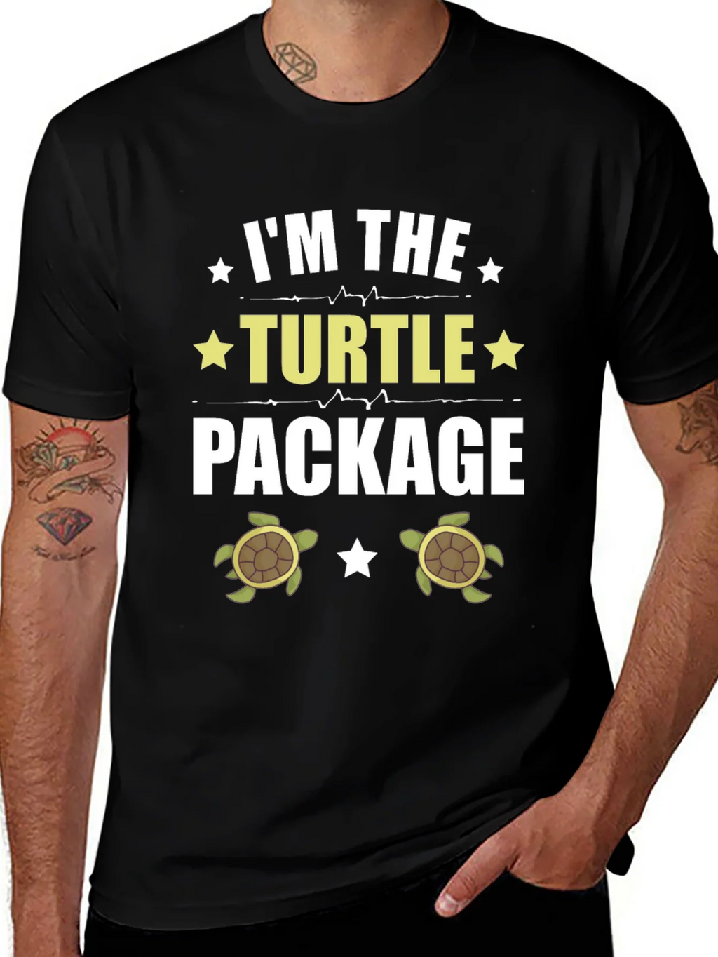 Im the Turtle Package Graphic Tee - Unisex product image 1