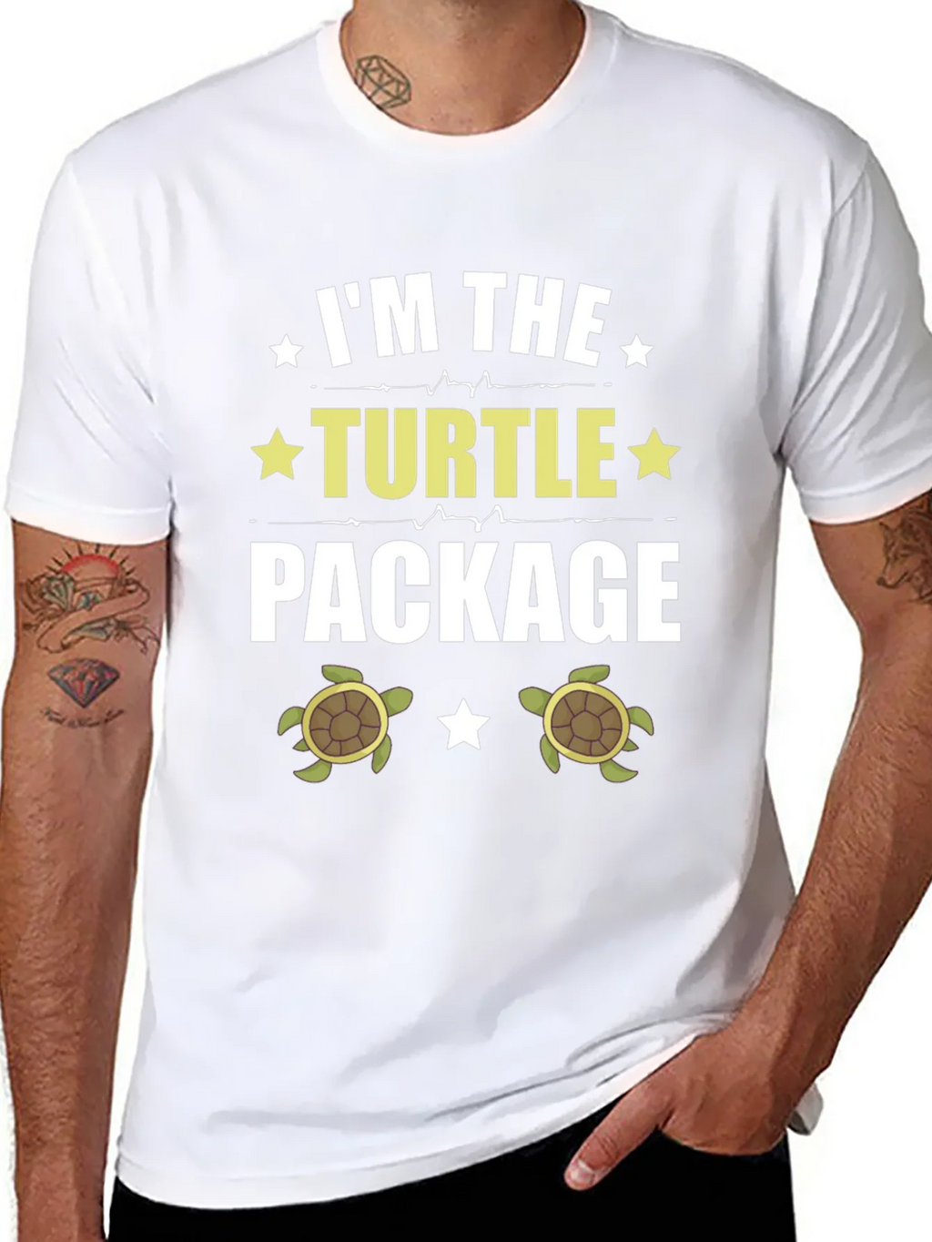 Im the Turtle Package Graphic Tee - Unisex product image 5