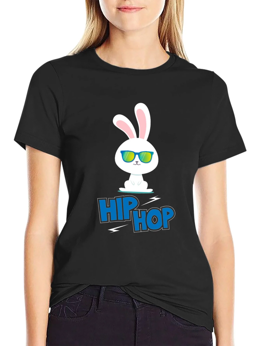 Hip Hop Bunny T-Shirt - Cool & Stylish product image 1