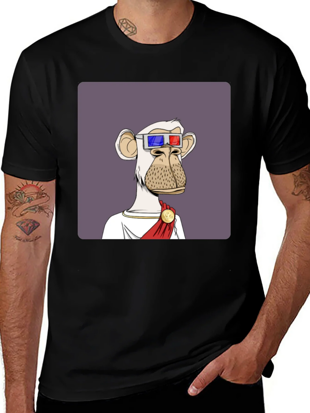 Bored Ape NFT Graphic T-Shirt product image 1