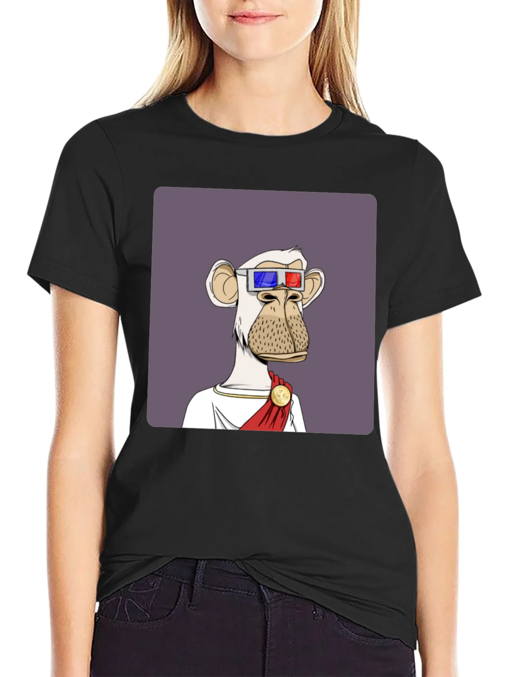Bored Ape NFT Graphic T-Shirt product image 2